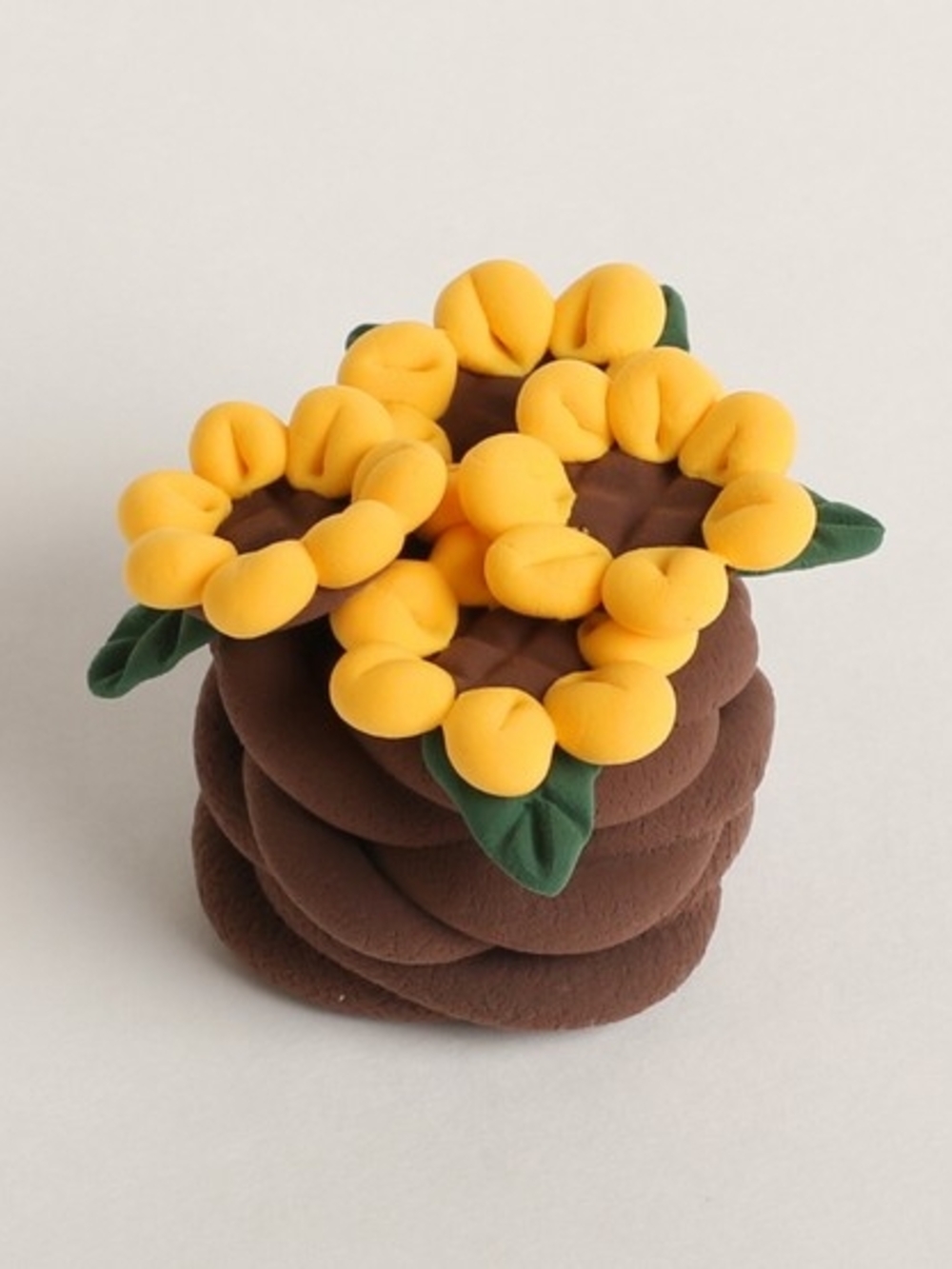 ClayMoo Sunshine Flower DIY Clay Kit Kids Flower Series Sunflower